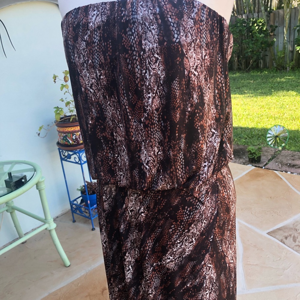 Strapless dress - Picture 2 of 4